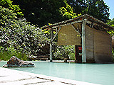 鶴の湯 露天風呂 女湯